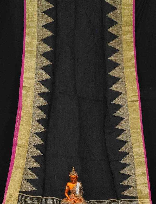 Linen Jamdani Temple Design - Image 2