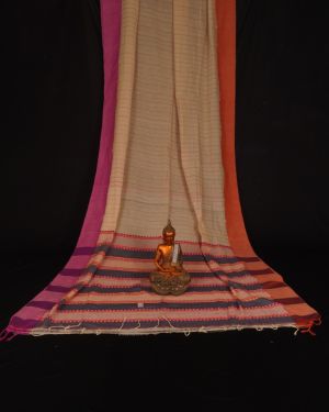 Ethnic Kantha Stitch Handloom Saree