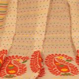 Red & White Soft Dhakai Jamdani Saree