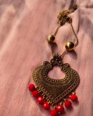 Beautiful Brass Chain Pendant