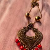 Beautiful Brass Chain Pendant