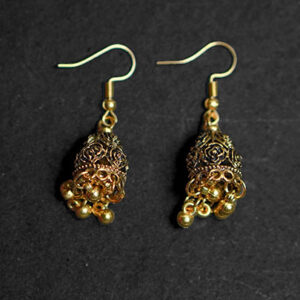 The Little Motif  Jhumka (Golden)
