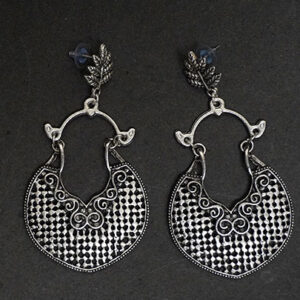 A Dark Bohemian Fantasy - Metal Finished-Earrings
