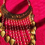 Royal looking layered Golden Necklace