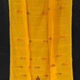 Yellow Nimjari Jamdani Saree