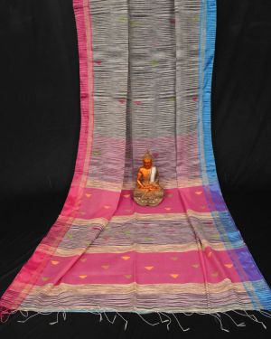 Ethnic Soft Cotton Handloom Saree
