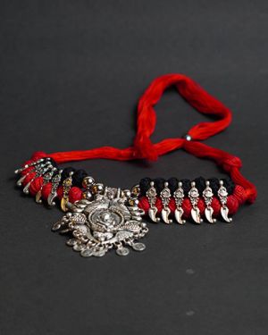 A Spiritual Delight- Statement Ganesha Neck-piece