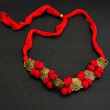 An Artsy Statement Choker Necklace,Earrings & Bracelet Set