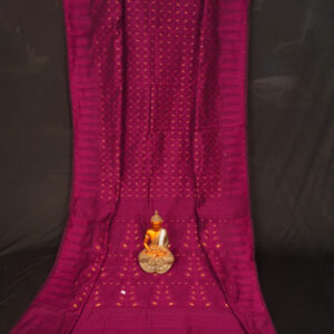 Alluring Purple Minakari Jamdani Saree