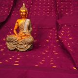 Alluring Purple Minakari Jamdani Saree